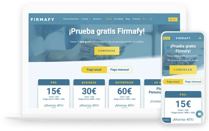 Firmafy - Prueba Firmafy gratis