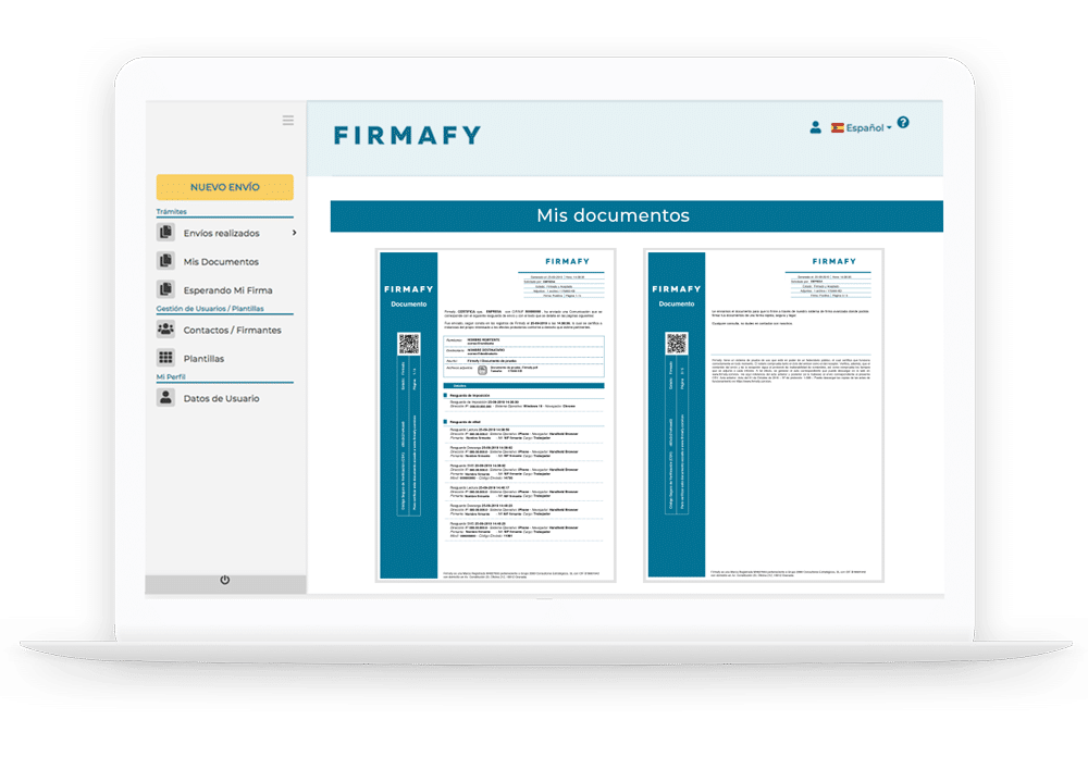 Firmafy - Funciones exclusivas