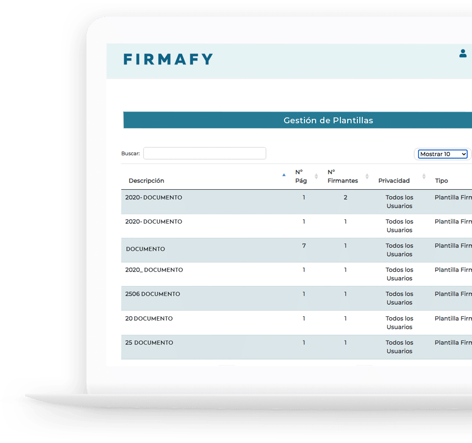 Firmafy - Funciones exclusivas