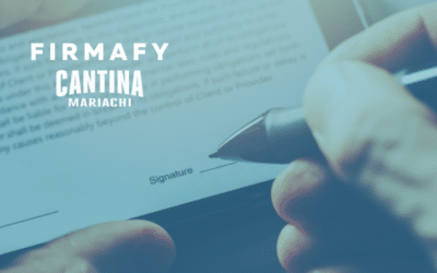 La Cantina Mariachi se une a la cultura paperless con Firmafy