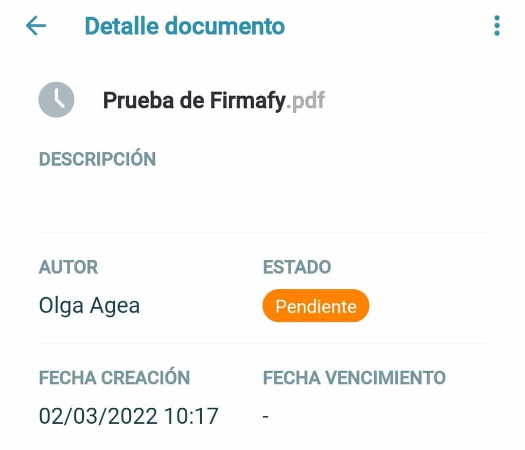 Cómo seguir el estado de tus firmas con App Firmafy