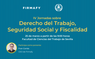 Firmafy participa en las Jornadas sobre Derecho del Trabajo de CGS Sevilla