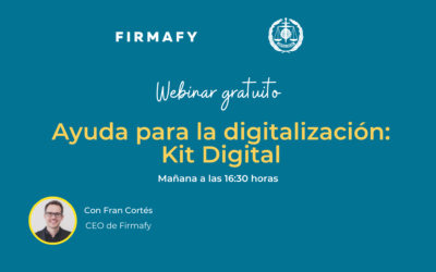 Webinar gratuito Ayuda para la digitalización: Kit Digital