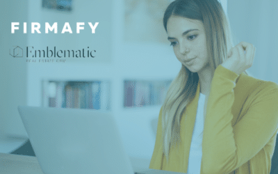Emblematic CRM integra Firmafy para que las inmobiliarias firmen de forma digital