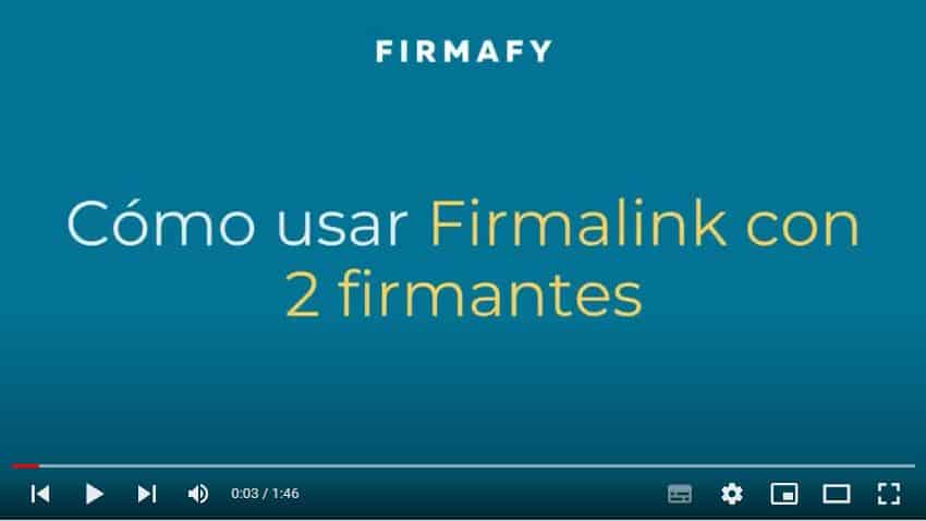 Cómo usar Firmalink para 2 firmantes
