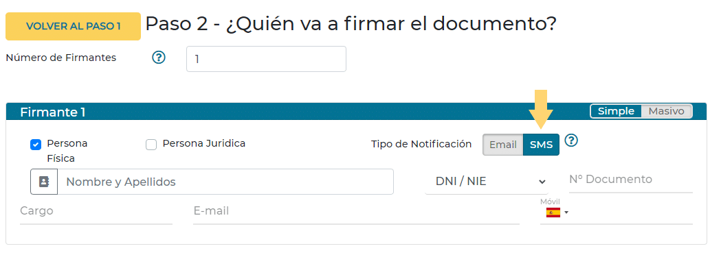 Las notificaciones vía SMS hacen la firma electrónica accesible