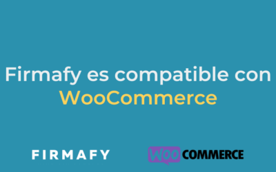 Firmafy es compatible con WooCommerce