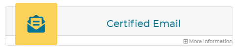 Certified email