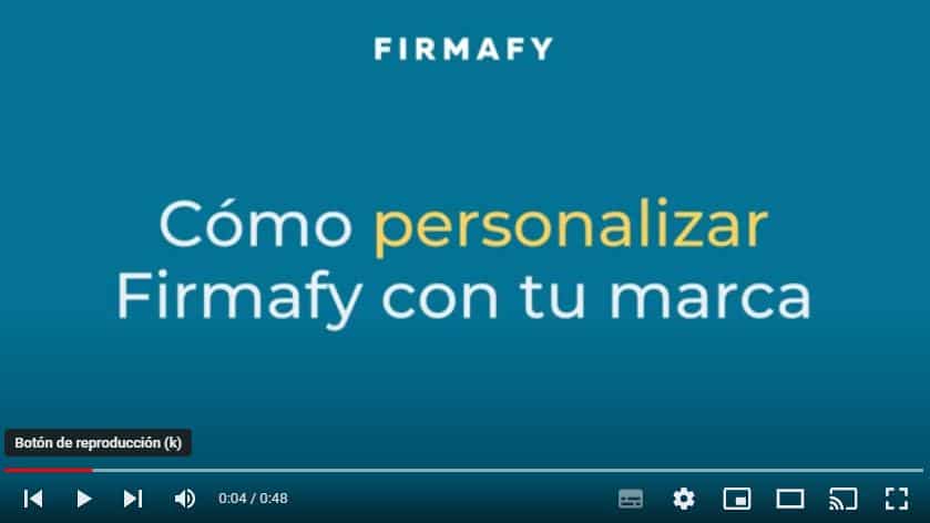 Cómo personalizar Firmafy con tu marca