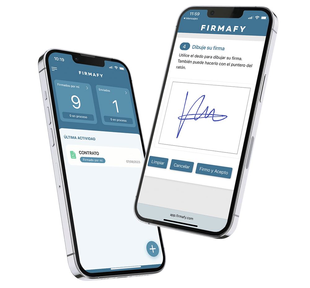 Firmafy - Firma documentos desde tu móvil en el momento Firma electrónica