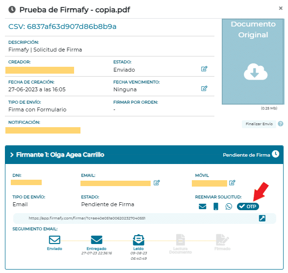 Desactiva Verificación Móvil