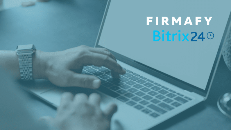 Bitrix24 integra la firma electrónica de Firmafy