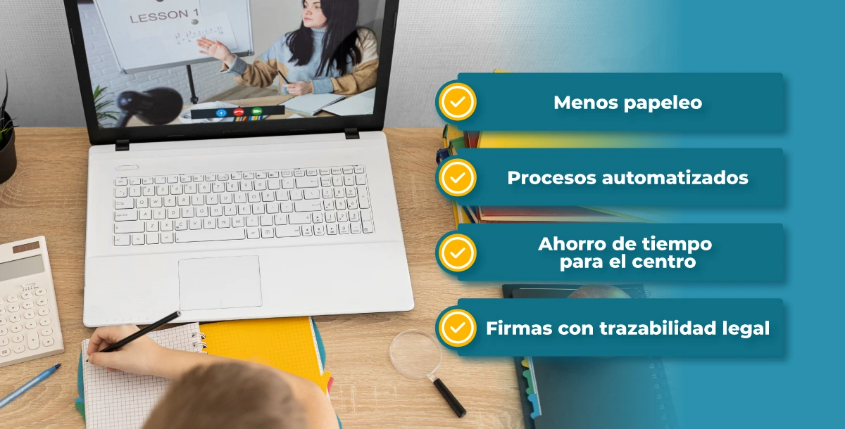 firmafy-beneficios-educacion.web Beneficios de Firmafy para centros educativos<br />
y familias”