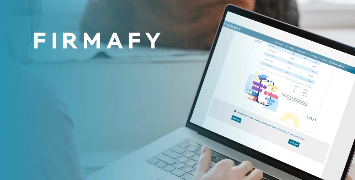 firmafy-formulario-alumno Formulario de autorización digital con datos<br />
del alumno”